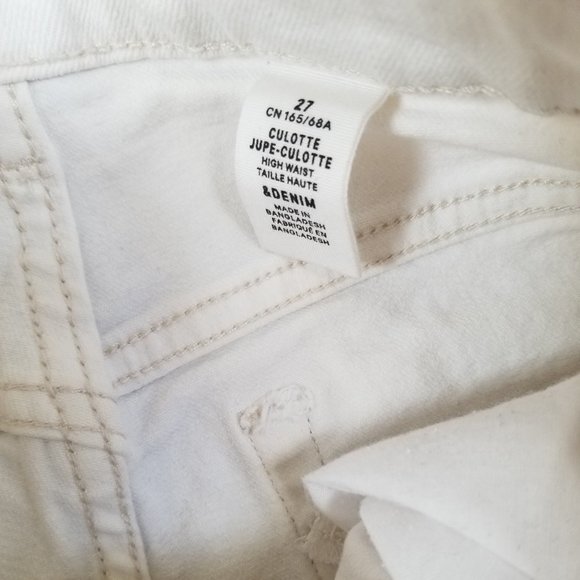 H&M high rise culotte jeans - Picture 3 of 7